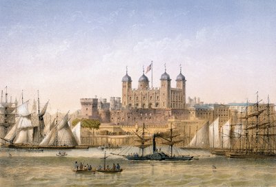 Tower of London, c.1862 by Achille Louis Martinet